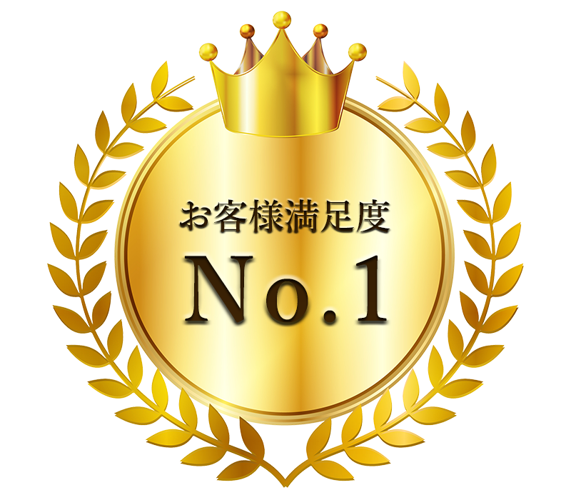 お客様満足度　No.1